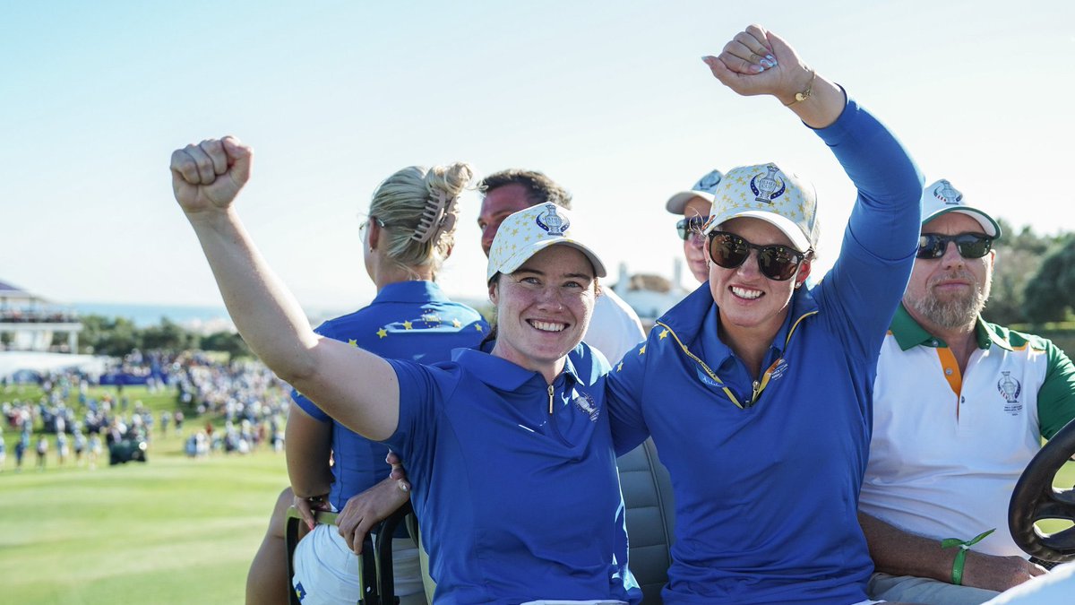 Jr Solheim Cup 🇪🇺
Jr Ryder Cup 🇪🇺
Solheim Cup 🇪🇺
Bring it home <a href="/RyderCupEurope/">Ryder Cup Europe</a> 💪🏼