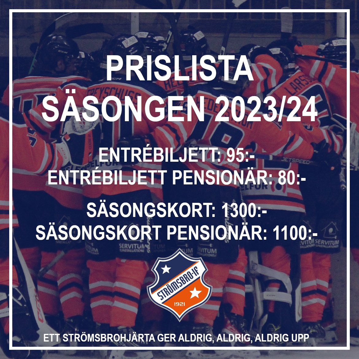 Premiärhelgen till ära har vi ett fint erbjudande till er som vill se hockey på Testebo. Ta med en kompis så fyller vi hallen!🧡💙
#rallarbo 
#uppochnicka 
#hockeyettan 
#hockey