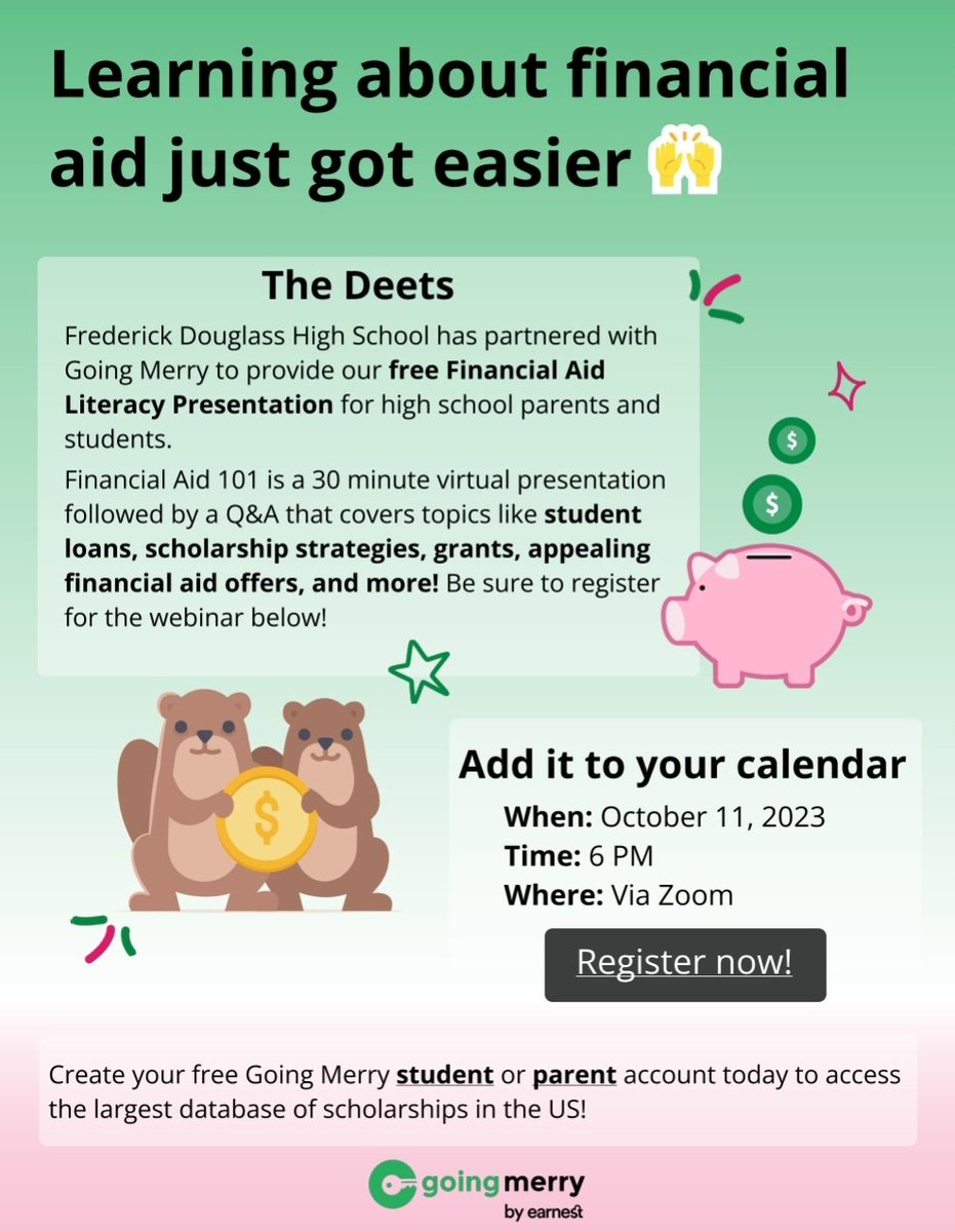 FDHSCCRCoach's tweet photo. College Application Week is Oct. 9th - 13th. Register for help sessions and Speed Networking: College Edition at https://t.co/spefQrQpid. Register for Financial Aid 101 at https://t.co/CeoaAMOVJ5. #forallgrades https://t.co/9Nvy3WaOK9