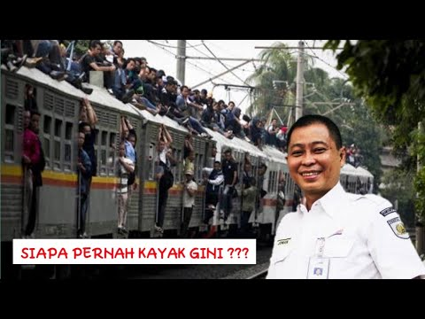zhil_arf's tweet photo. "Wow, Jakarta's KRL public transport is so good and clean today, how did this happen?"

With extreme violence.

Jonan, boss of Indonesia's railways, used the Army to clear out the premans thugs and sellers illegally occupying the stations. Freeriders are severely punished. https://t.co/8zZ5ToLiKt