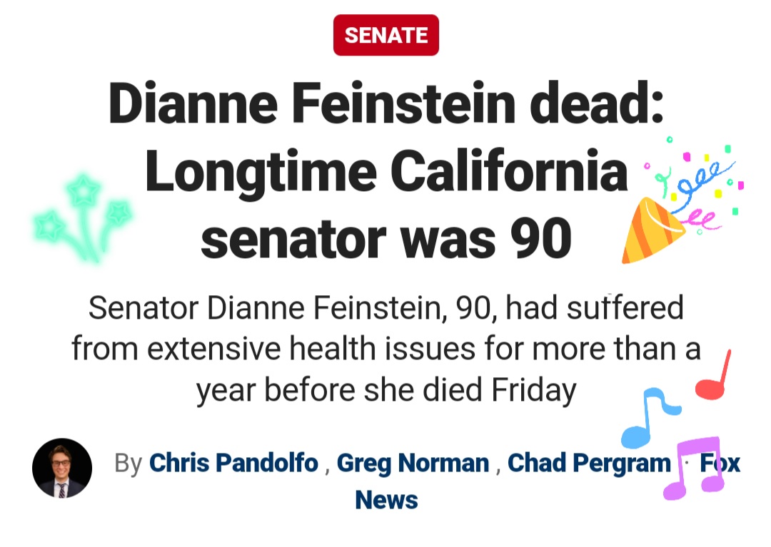 TROLLtheLibz's tweet image. #Feinstein
Bye felicia , you wasted your last days pissing it away on meaningless shit in DC. Wow. Should have retired 20 years ago.
