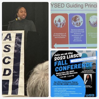 Angelique Johnson-Dingle, NYSED's Deputy Commissioner of P–12 Instructional Support, presenting to Long Island Educators at our annual Fall Conference! Excited for a great day of collaboration and learning. <a href="/NYSEDNews/">NYS Education Department</a> @LIASCD <a href="/NYSASCD/">NYSASCD</a> #LIASCD