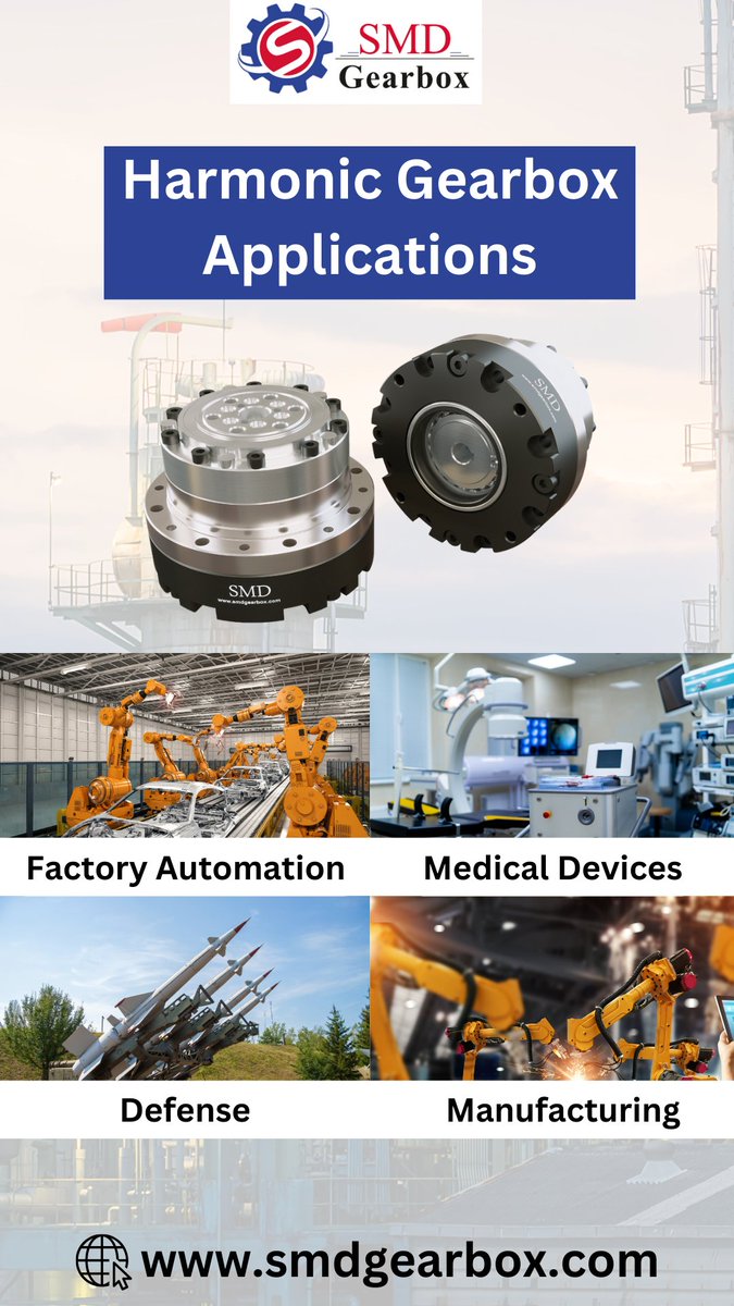 smd_gearbox's tweet photo. As industries continue to evolve at an unprecedented pace, precision engineering plays a pivotal role in ensuring the seamless operation of advanced machinery.
To Know More: https://t.co/onHxhtvAMR

#harmonicgearbox #wavegenerator #harmonicdrive #harmonicreducer #gearbox #smd https://t.co/a6SgkJoEx5