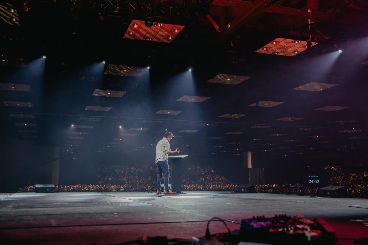 brettmccracken's tweet photo. #TGC23 was so encouraging. The teaching, worship (led by @CityAlight!), and fellowship was so God-centered and joyful. The vibe fit the conference theme: Hope in the Wilderness. In our digitally isolated, divided, dead wilderness world—the gospel unites us in living hope. https://t.co/GEXerdIIB1