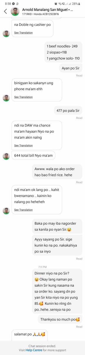 jayceedaily's tweet photo. This rider just framed my restaurant of overcharging customers. @grabph 

The customer had specific instructions on what they wanted to order, but the grab rider added an order that was no on the list telling us that it was the customers request. https://t.co/kW6JfzRXxd