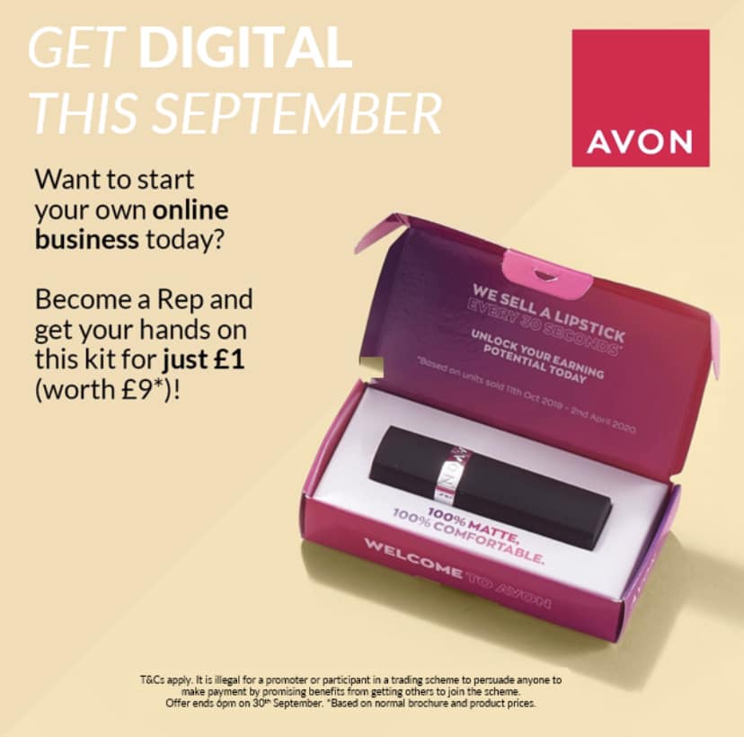 cathmawby's tweet photo. Check this offer out...
I love being an Avon rep / leader. This is commission based role. For more information on how it works, fill in the form.
Or a discount on your own products.
18 years +
https://t.co/mjTJvbueOx

@KeeleUniversity @UniOfYork @unibirmingham @aberdeenunilib https://t.co/v5SO19wNAF