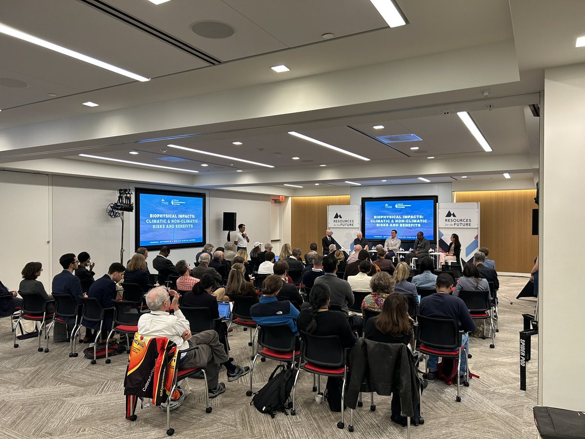 rff's tweet image. And we’re back for Day 2! 🌤️🌎

Tune in for another day jam packed with engaging conversations about #SolarGeoengineering.

rff.org/events/confere…