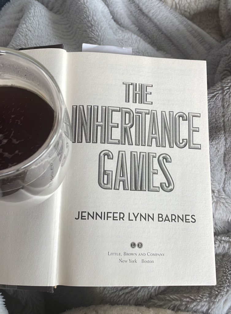 CaroReads_'s tweet photo. @goodreads Reading The Inheritance Games… so far excellent! https://t.co/XGZJcRWdRz