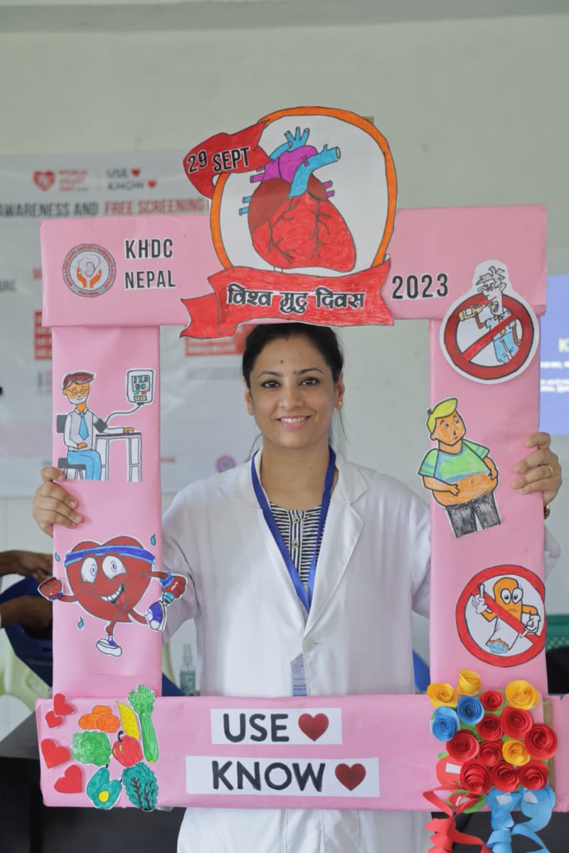 World Heart Day 2023: Awareness, Screening and management : echocardiography, ECG, lipid profile, RBS, HbA1c, Kidney function, PFT, INR, Hb: This time with marginalized rural population <a href="/NCDIpoverty/">NCDI Poverty Network</a> <a href="/worldheartfed/">World Heart Federation</a> <a href="/WHONepal/">WHO Nepal</a> <a href="/KHDCNepal/">KHDC Nepal</a> <a href="/mohpnep/">Ministry of Health & Population, Nepal</a> #WorldHeartDay #UseHeart #KnowHeart