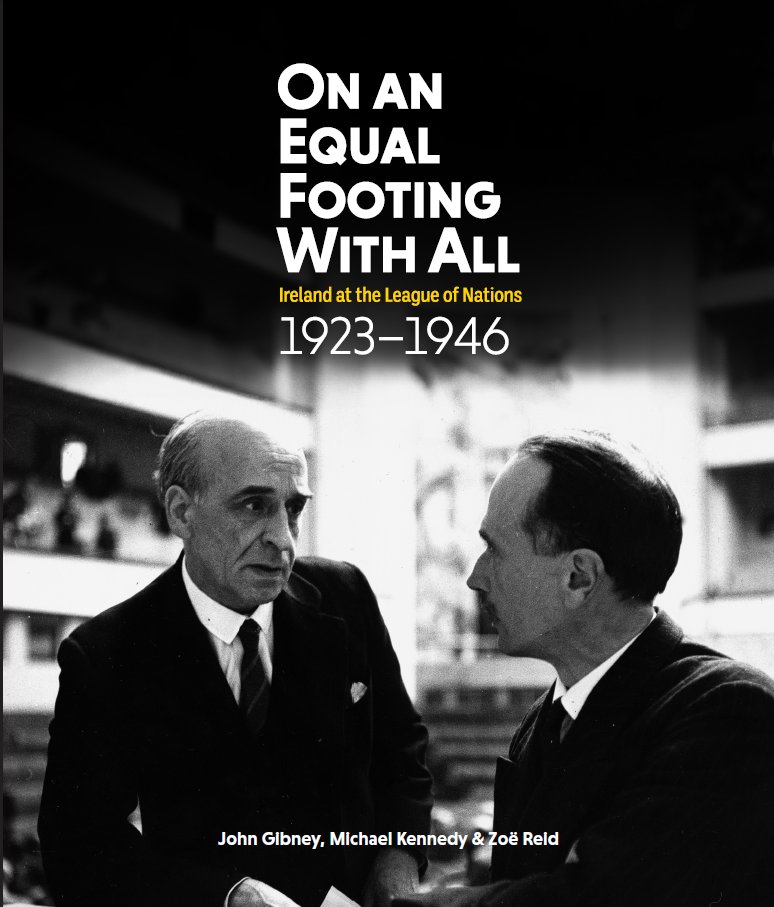 Tomorrows event in @HistFest is booked out but the @NARIreland exhibition on #LeagueOfNationsIRL will be in @dublincastleOPW Printworks over the weekend and there is still space for our panel discussion & 📖launch in @RIAdawson next Tuesday👀👉eventbrite.ie/e/on-an-equal-…