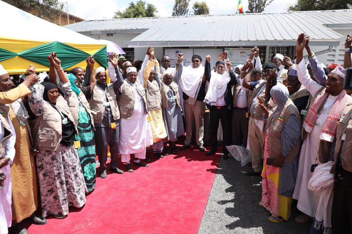 GovMohamudAli's tweet photo. Inaugurated IGAD’s Cross-Border Development Facilitation Office in Moyale today, a historic step toward regional peace and prosperity. Thanks to IGAD and German Ministry of Economic Cooperation and Development for their support. Let's work together for sustainable development in the Horn of Africa. @IgadhealthS @igadsecretariat @DrWorkneh