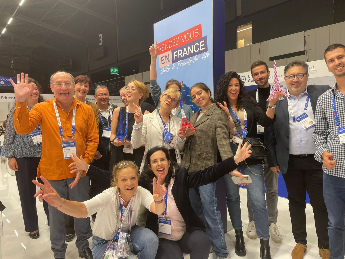 It's a wrap! #EAIE2023 just finished! 🇳🇱 More than 6500 participants from around 90 countries came for this 33rd Annual EAIE Conference and Exhibition! 🌎

🤩 Rendez-vous à Toulouse du 17 au 20 septembre 2024 ! 🇫🇷