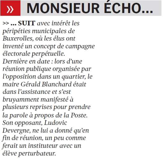 Au siècle précédent on aurait donné le "bonnet d'âne".
L'exercice de la fonction de Maire nécessite calme, pondération et dignité, en toutes circonstances, les plus plaisantes comme les moins agréables. Tous les anciens Maires de #Buxerolles étaient dans cet état d'esprit.