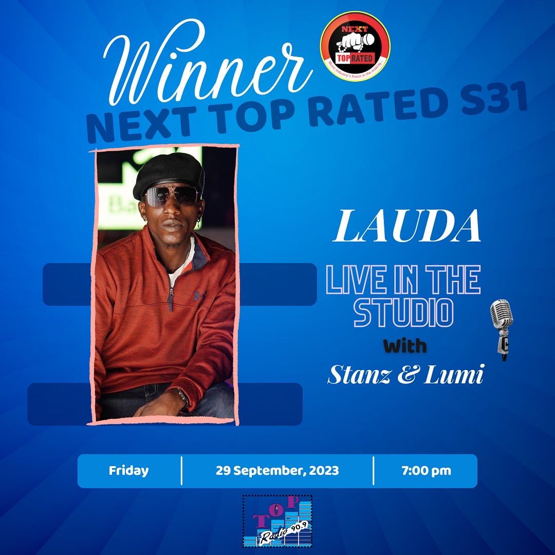 datshoemakagyal's tweet photo. I bring you good news guys 🥳 
Join @Laudated on @topradio909 by 7pm as he premiers his new single JEJE.

#RapperTioCommon 💯 https://t.co/mn67wYdDnx