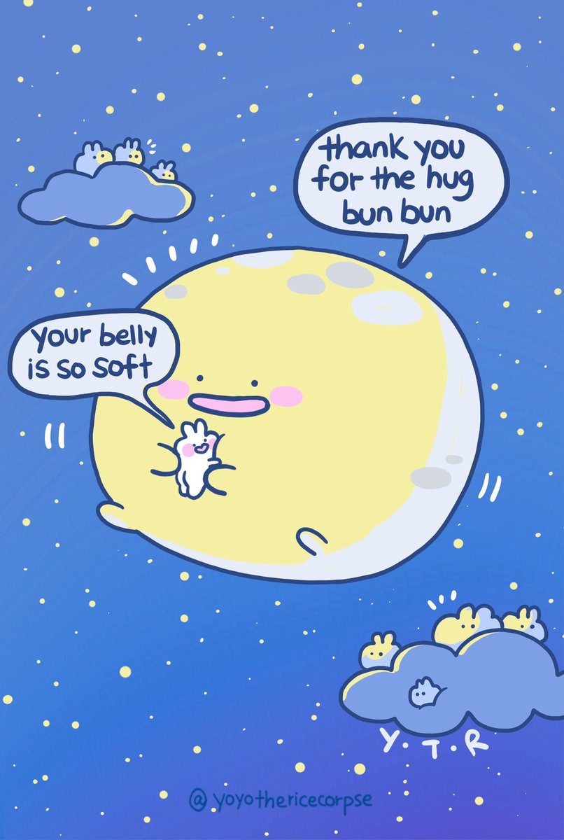 ricecorpse's tweet image. 😌🥮🎑imagine a big squishy moon with a soft belly…happy mid autumn festival peeps🐰💕