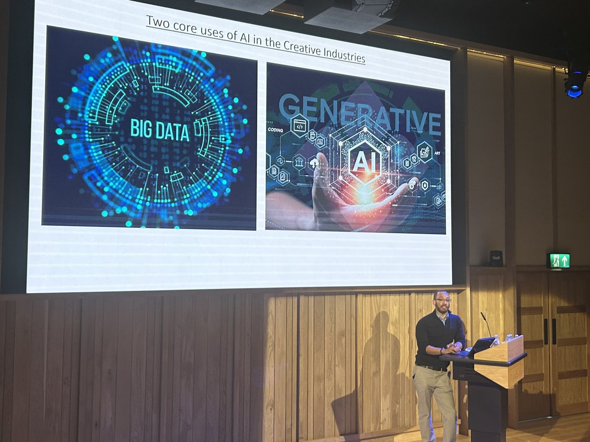 Not sure whether I’m excited or scared about the future after hearing <a href="/LindenWB/">Linden Walcott-Burton FRSA</a> and his views on AI <a href="/alva_uk/">ALVA</a> today