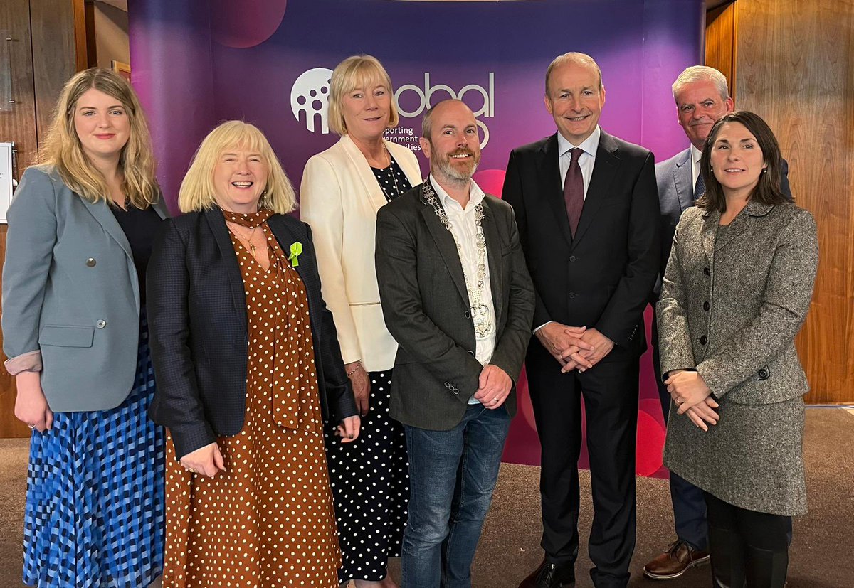MichealMartinTD's tweet photo. Pleased to be in Cork today for @Pobal’s 30th anniversary - a significant milestone.

I've no doubt Pobal will thrive for years to come &amp; continue its vital role, in partnership with the Government &amp; communities, to foster an equal &amp; inclusive society where nobody is left behind. https://t.co/qiE24dUzVt