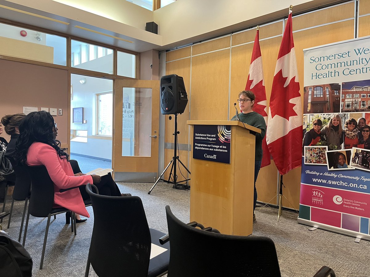 “There is a fire in our hearts to fight for life.”
Stephanie, a peer outreach worker at <a href="/SWCHC/">Somerset West CHC</a> describing the work of the Drug Overdose Prevention and Education team.
The Honourable <a href="/YaaraSaks/">Ya'ara Saks יערה זקס</a> is today announcing a Substance Use and Addiction Program call for proposals.