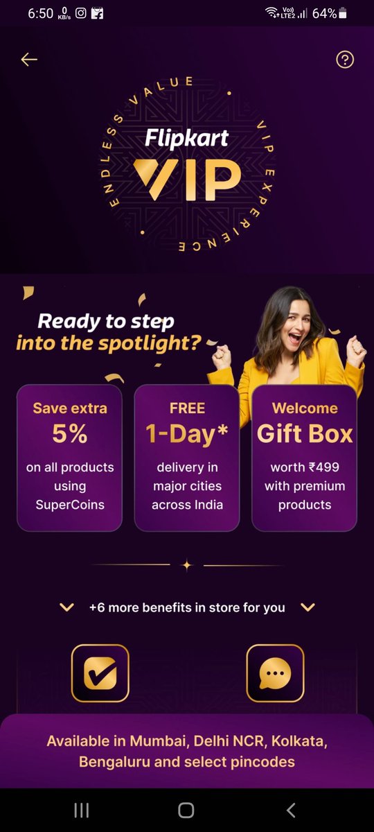 Ayankrpatra's tweet photo. So vip treatment is available at 499 rs for flipkart 😅😂
#flipkart #flipkartvip 

@GyanTherapy bhaiya lenge kya 😅

@stufflistings @mrtechpedia https://t.co/jV3gMZ5a6g