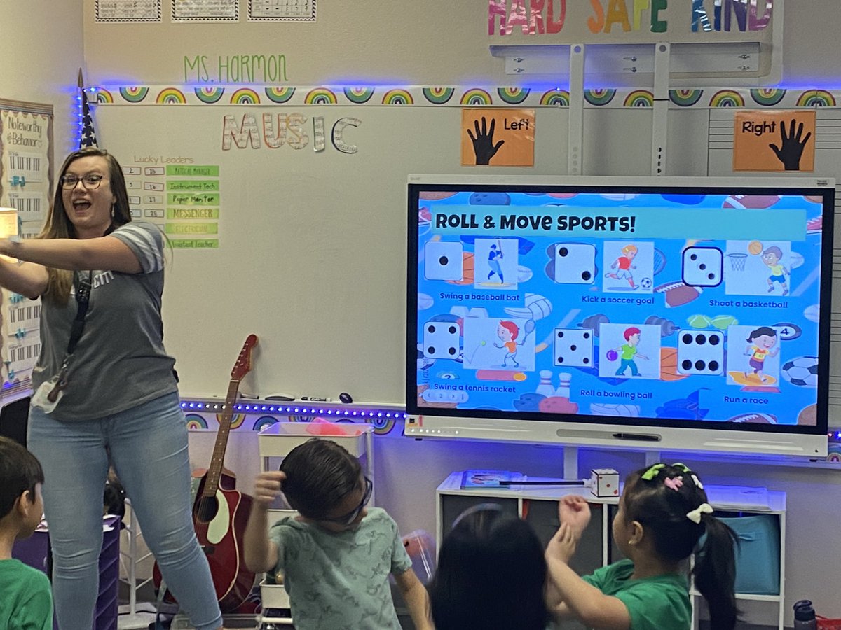 #ocpsRYS stop #2 The West Creek Wildcats have got their Heads in the Game! Ms. Harmon engaged her students in vocal and kinesthetic exploration in the music room. <a href="/CDLocps/">Curriculum and Digital Learning</a> <a href="/getyourteachon/">Get Your Teach On</a>
