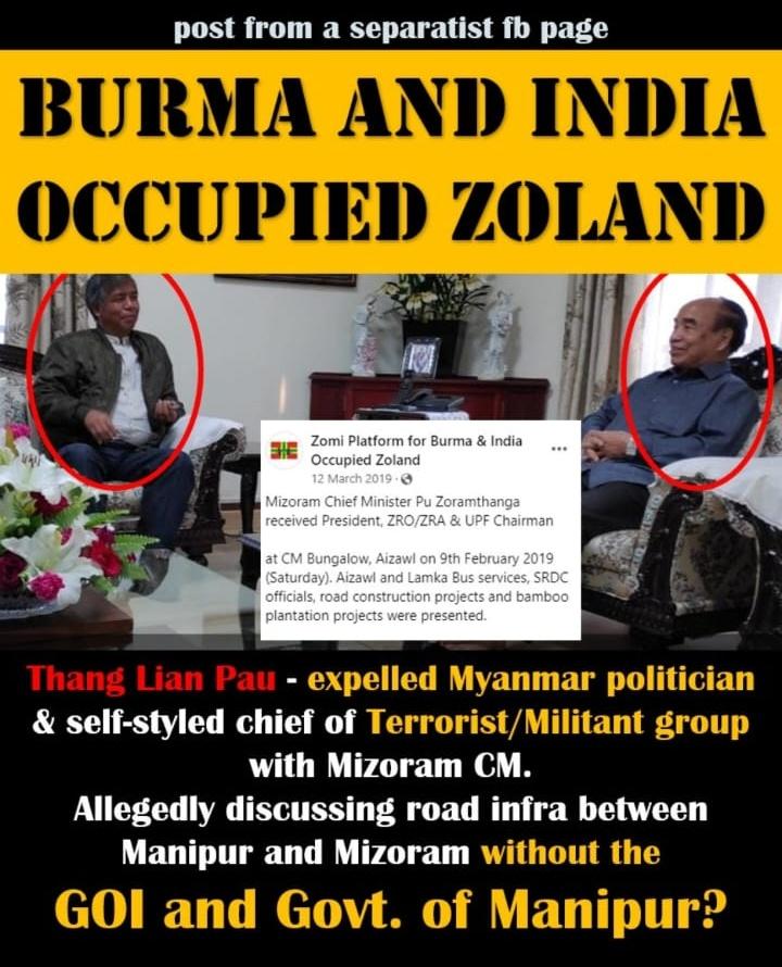 BURMA AND INDIA OCCUPIED ZOLAND