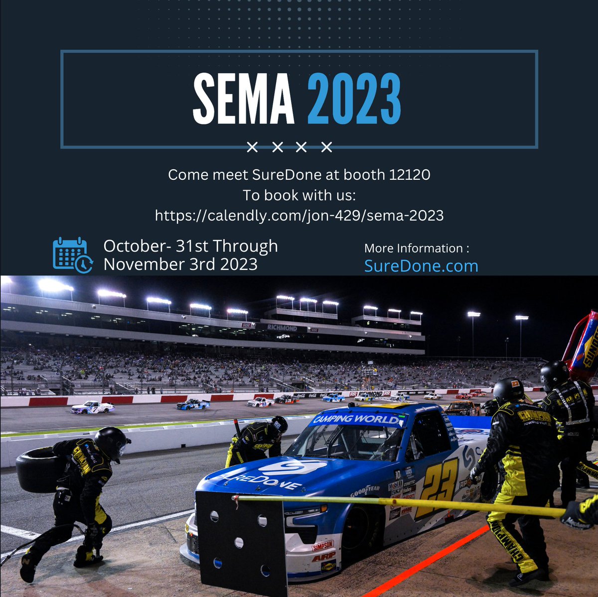 Its that time of year! As SEMA comes closer we look forward to meeting with our customers and prospects alike. Want to see how we can supercharge YOUR ecommerce? Book us here! lnkd.in/euXyPdhE
