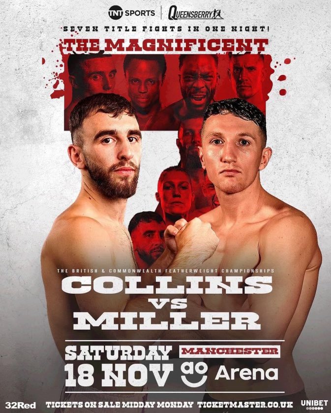 Title Time 🦍

7 Weeks To Go 
British &amp; Commonwealth Featherweight Titles  📈

Let’s Have It 
<a href="/KevinMaree/">Maree Boxing</a>