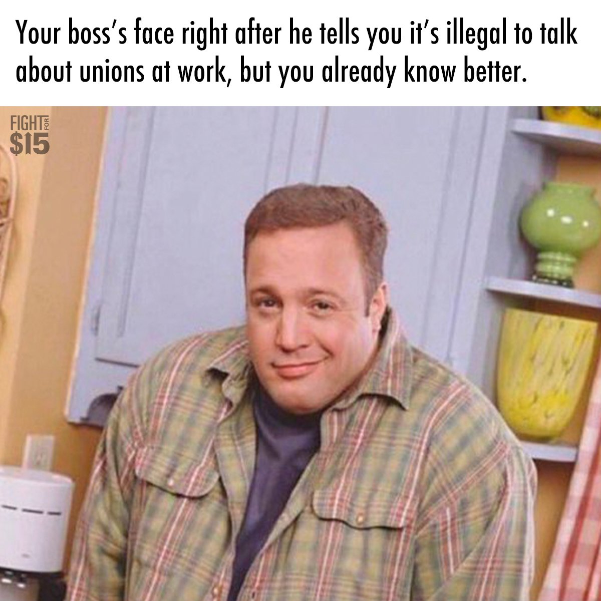 FightFor15WI's tweet image. You have the right to organize! Don’t let them fool you.
#UnionsForAll #SolidaritySeason