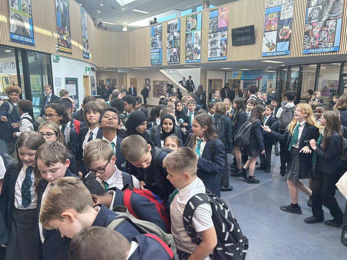 100% attendance day at BACA!! To celebrate our excellent attendance, all students who had 100% this week received a chocolate bar. 
Well done all! #BACA