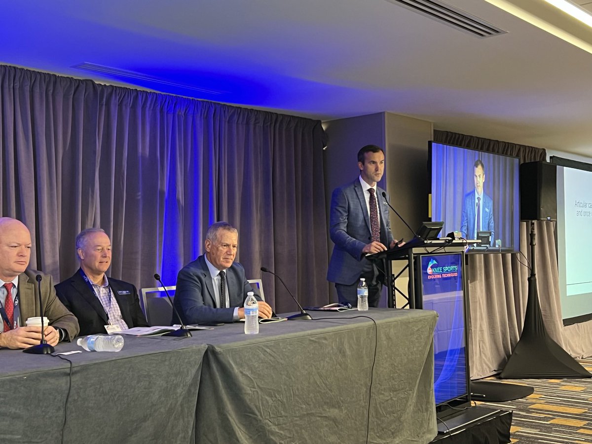 It was a blast to participate in the excellent #OSET23 Sports Medicine program designed by <a href="/RachelFrankMD/">Rachel M. Frank, MD</a> <a href="/SethLShermanMD/">Seth L Sherman, MD</a> &amp; Kevin Bonner.  Credit to <a href="/PlancherOrtho/">Plancher Orthopaedics and Sports Medicine</a> for all his attention to detail &amp; elegant touches.  A great course!