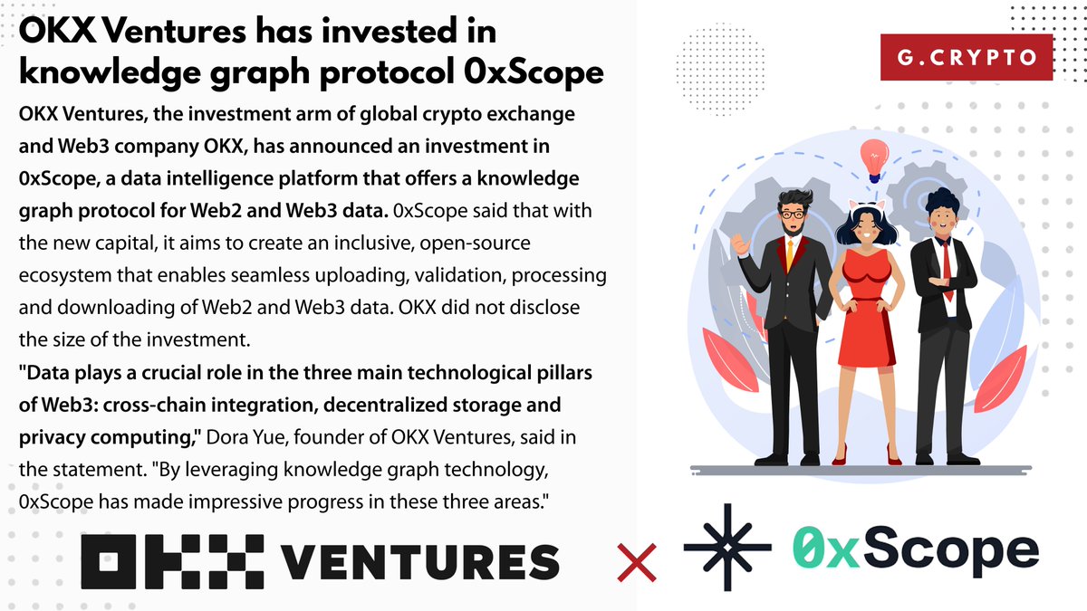 🔥 <a href="/OKX_Ventures/">OKX Ventures</a> has invested in knowledge graph protocol <a href="/ScopeProtocol/">0xScope</a> 
👉 theblock.co/post/253343/ok…