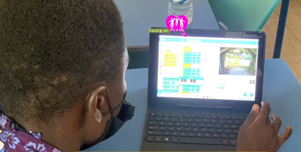 youngatheartgh's tweet photo. Over the last couple of weeks we have demystified coding as a skill for our young innovators, through lessons that utilize games and storytelling as learning channels. #CodingExtra on #AnanseHub ! https://t.co/H0tcdJ23kC