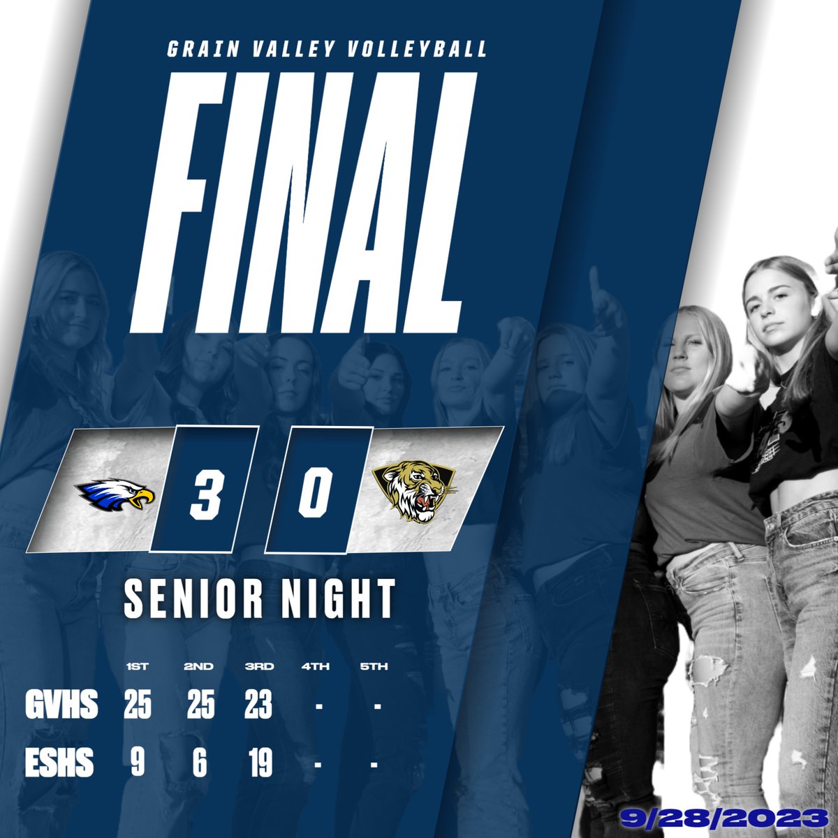 Grain Valley Volleyball tweet media