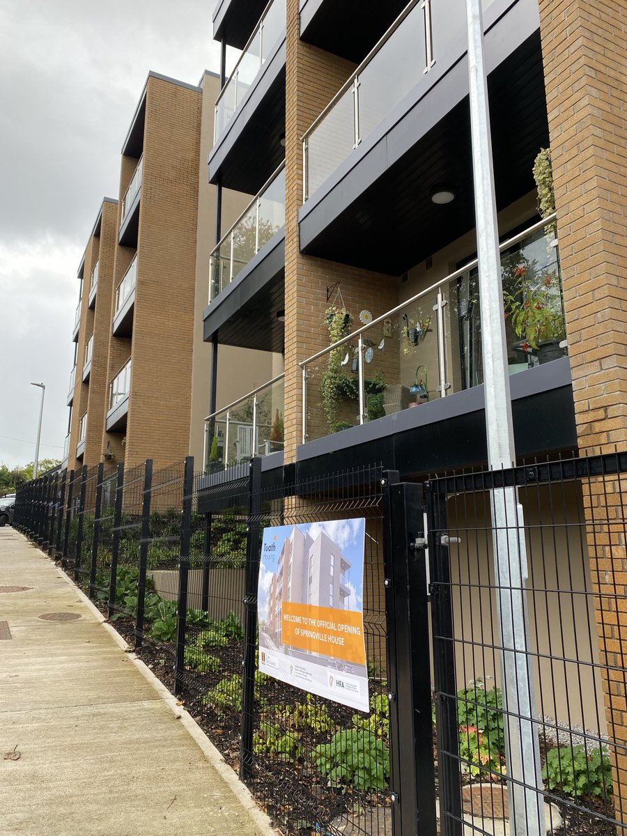 Delighted to attend Springville right size housing scheme. Fabulous apartments right in the centre of the city. Close to shops, healthcare &amp; amenities. For over 55s who want a comfortable home that meets their needs.