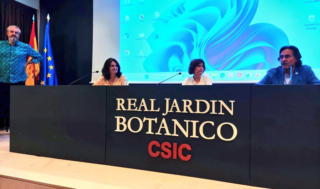 👨‍🎓🧑‍🎓👩‍🎓 Esta mañana ha tenido lugar la clausura de la 6 Edición del Máster @UIMP-@CSIC 'Biodiversidad en Áreas tropicales y su conservación' @biotropicalMS 🌴