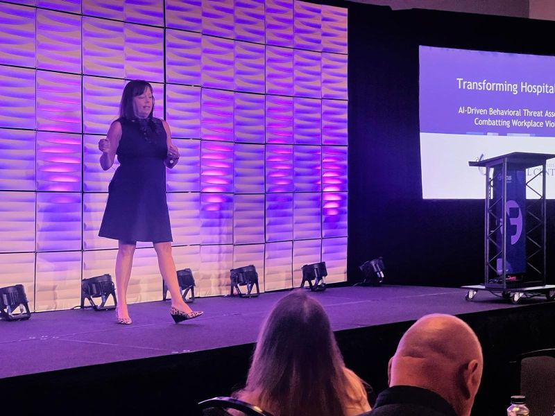 UMMCPolice's tweet photo. Great moment for Chief Paradis as a keynote speaker at the @_FocusNetwork OHS Leadership Summit in Nashville! Sharing our vision for a safer, more connected community. #ohsleadersummit #focusnetwork #workplacehealthandsafety https://t.co/rUn80Ror1G