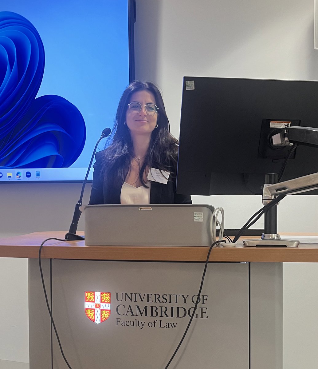 I am grateful and honored I had the chance to discuss my research on Effective #Judicial Protection in Dublin regulation reform at the @EHRLC23 organized by @cambridgelaw!