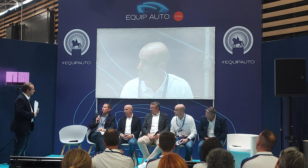 📅[#EQUIPAUTO] En direct EQUIP AUTO LYON🔴

Interview de Sébastien Castanié ➡ table ronde sur la réparation des véhicules électriques en #carrosserie 🎙

Au micro de Romain Thirion, Rédacteur en chef adjoint de Zepros Après-Vente Auto Carrosserie 🙌

#automobile #gnfa #formation