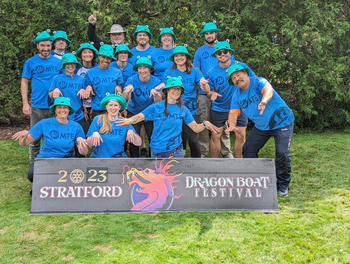 Paddles up and victory in sight! Our team recently conquered the waves at the @RCStratford's Dragon Boat Festival for the second year in a row, taking the title of E Division Champions! We had a blast and are proud to have supported the Rotary club’s fundraising efforts.