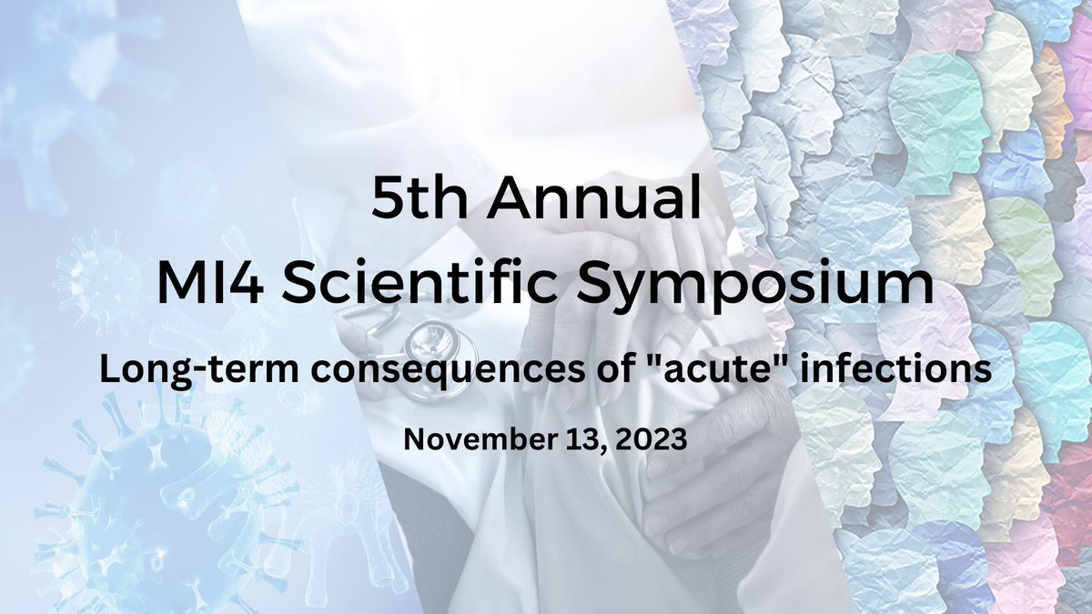 MI4 a le plaisir d'annoncer que l'inscription est maintenant ouverte pour notre 5ème symposium scientifique annuel!
-
MI4 is delighted to announce that registration is now open for our 5th Annual Scientific Symposium!

event.fourwaves.com/mi4symposium20…