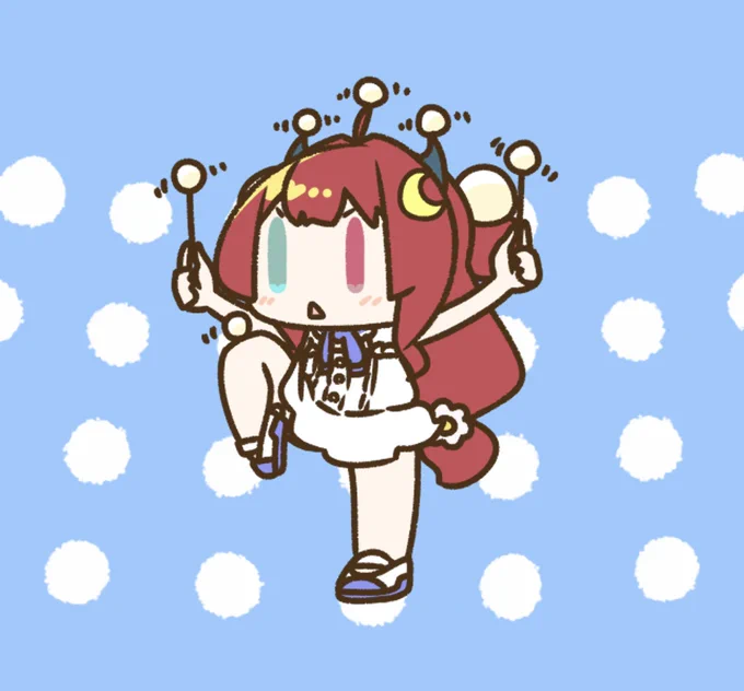 お団子落とさずバランスロアちゃんロアちゃん棒にお団子乗せて落ちないようにしてる〜?食べ物で遊ぶのはよくないから注意だよ!なんてねロアちゃんはお団子食べたかな?お勧めあったらいつしか教えて〜だよロアちゃんに美味しいものいっぱいを〜今日のご飯柑橘醤油鍋 #ロアート 