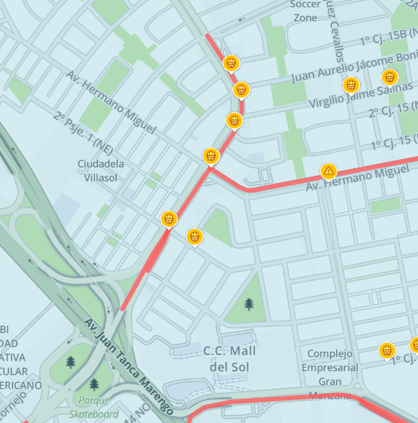 ATM_Transito's tweet photo. #ATMinforma | Se realizan trabajos viales en ambos sentido en la Av. Guillermo Pareja Rolando y Juan Aurelio Jácome Bonilla.  

¡Ajusta la velocidad a las circunstancias de tráfico y de la vía! #PorTuSeguridad 

Foto: #CámarasDeMonitoreoATM https://t.co/iue9bRHJoy