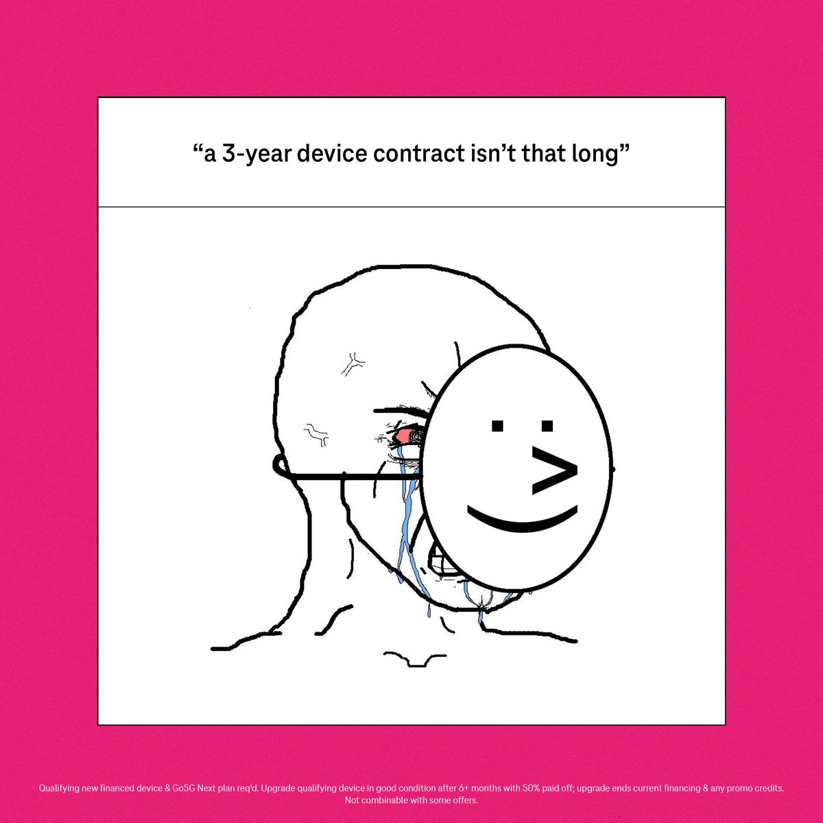 funchworld's tweet image. with Go5G Next, @tmobile customers only have to pay off half of their phone to be upgrade-ready 👀 ms.spr.ly/60149mev6

#TeamMagenta