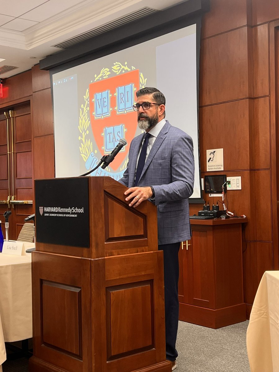 Always great to talk about how Florida is leading the nation in education - thanks for the invite <a href="/Kennedy_School/">Harvard Kennedy School</a> at Harvard University.