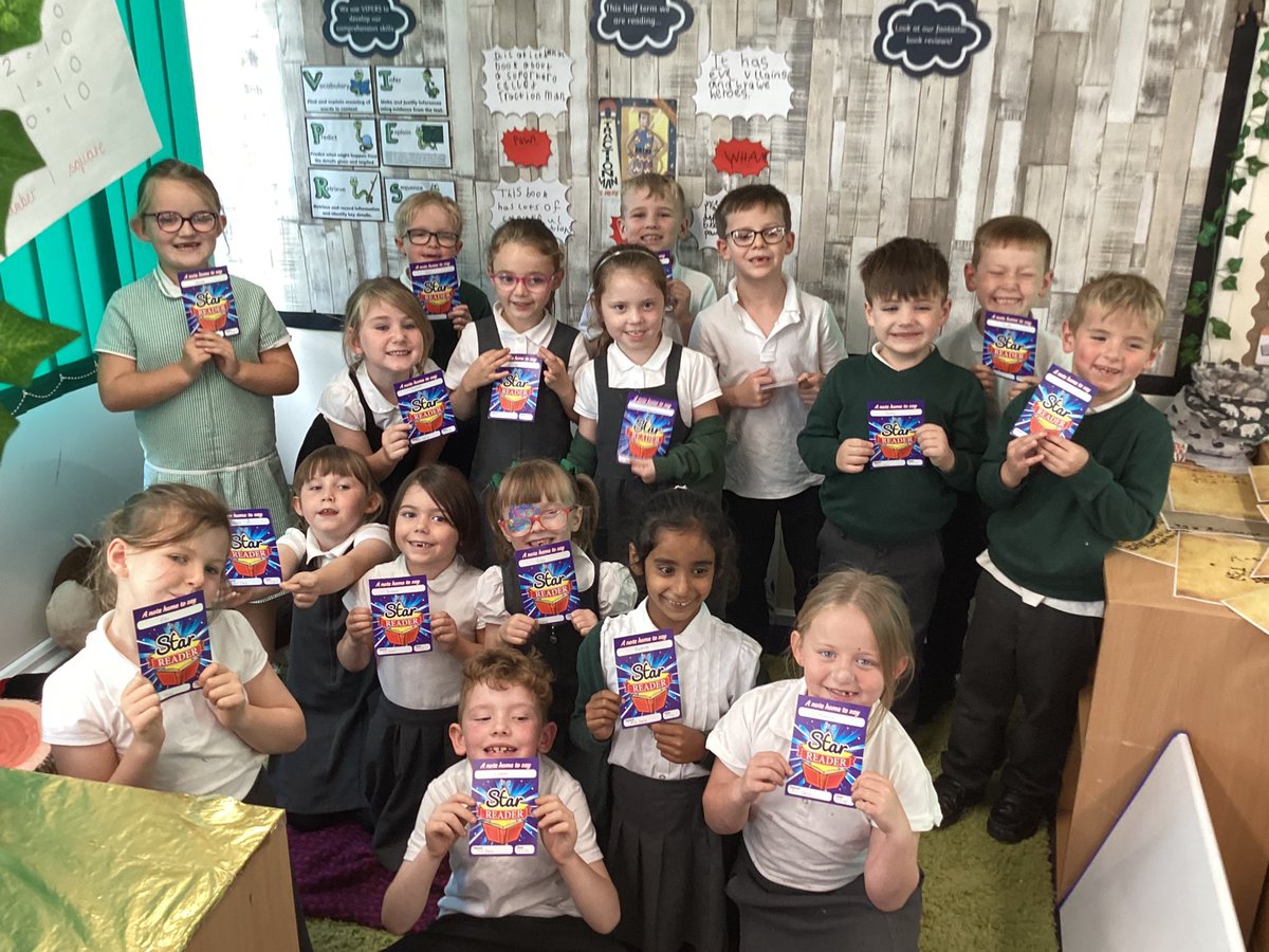 BaderPrimary's tweet photo. Mrs S Jones is SO proud of all of the super readers in Y2SJ for reading 4 or more times this week π€©π #BaderReading #RRS #Article18 https://t.co/jbzrUZbtPw