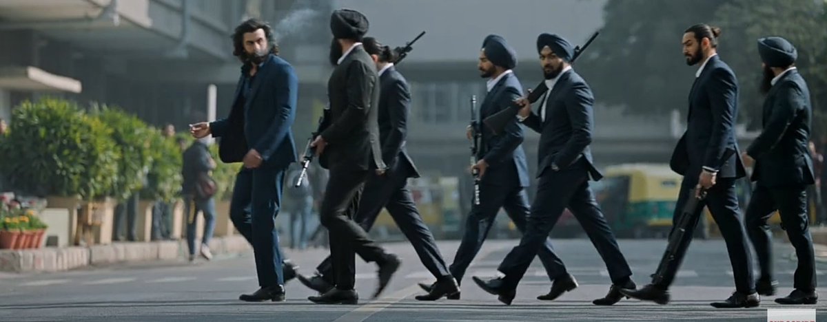 TanmayKathane's tweet photo. This Frame with Ranbir Kapoor's swag and smoking is the highlight of the Animal's teaser. ๐จ๐ฌ #AnimalTeaser #RanbirKapoor #FavoriteFrame https://t.co/wN0GQC71nM