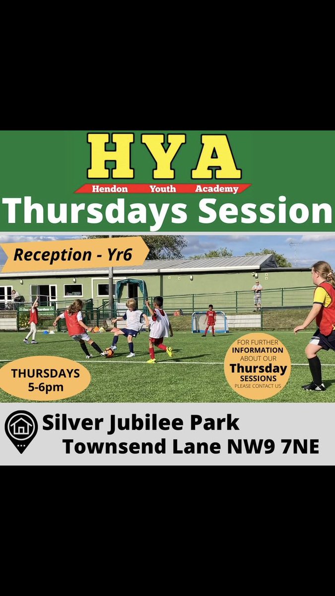 Come along to HYA community after school training sessions for all, develop your football skills, meet new friends, have loads of fun. Run by qualified experienced coaches. Contact us for more details