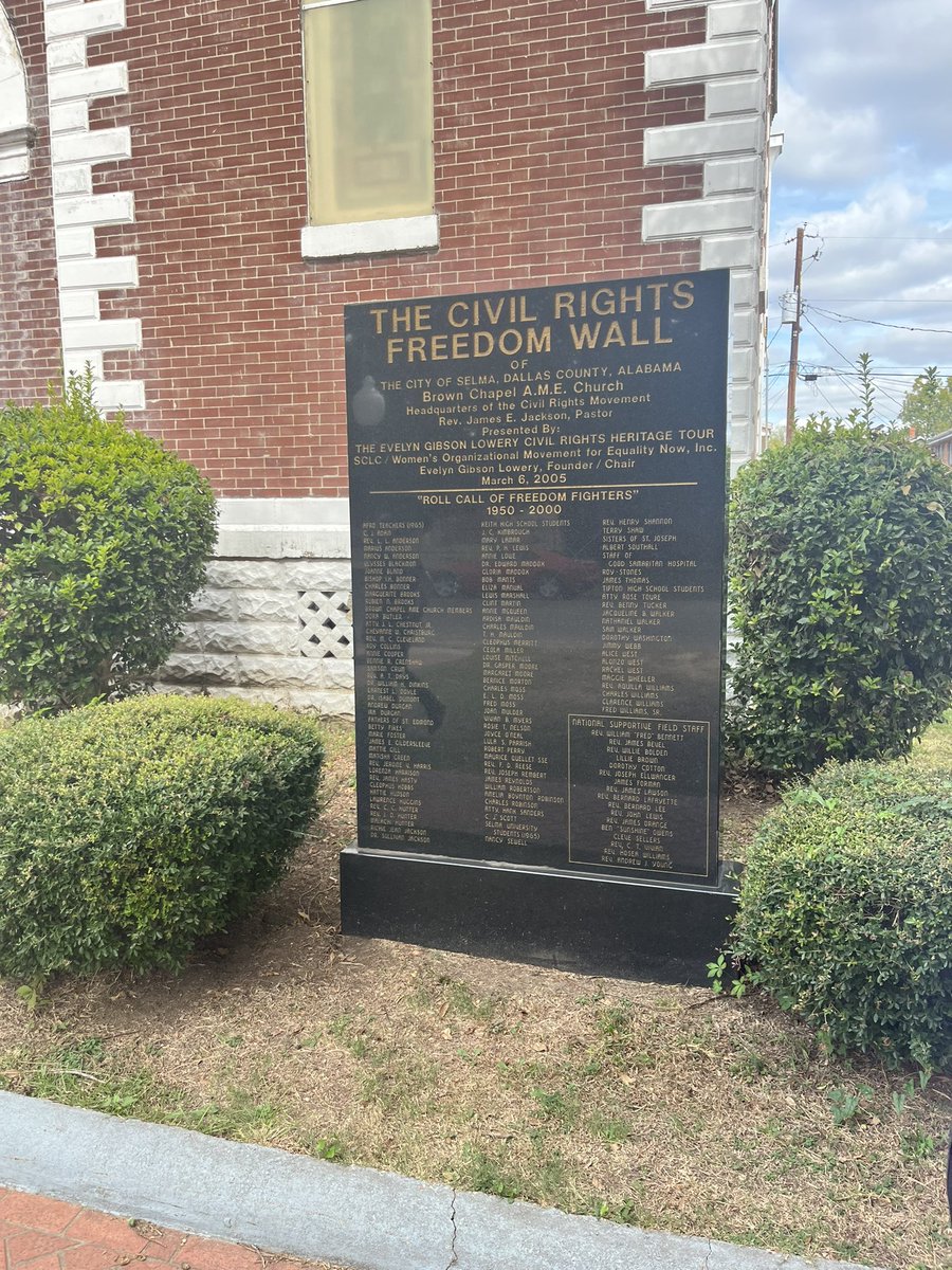 Jeffmayjr's tweet image. There are absolutely no words to describe the immense emotional journey this experience has ignited for me. I am leaving Selma, Montgomery and Birmingham more inspired than before and forever changed 🙏🏿 #ourturn #forthem #therealwork