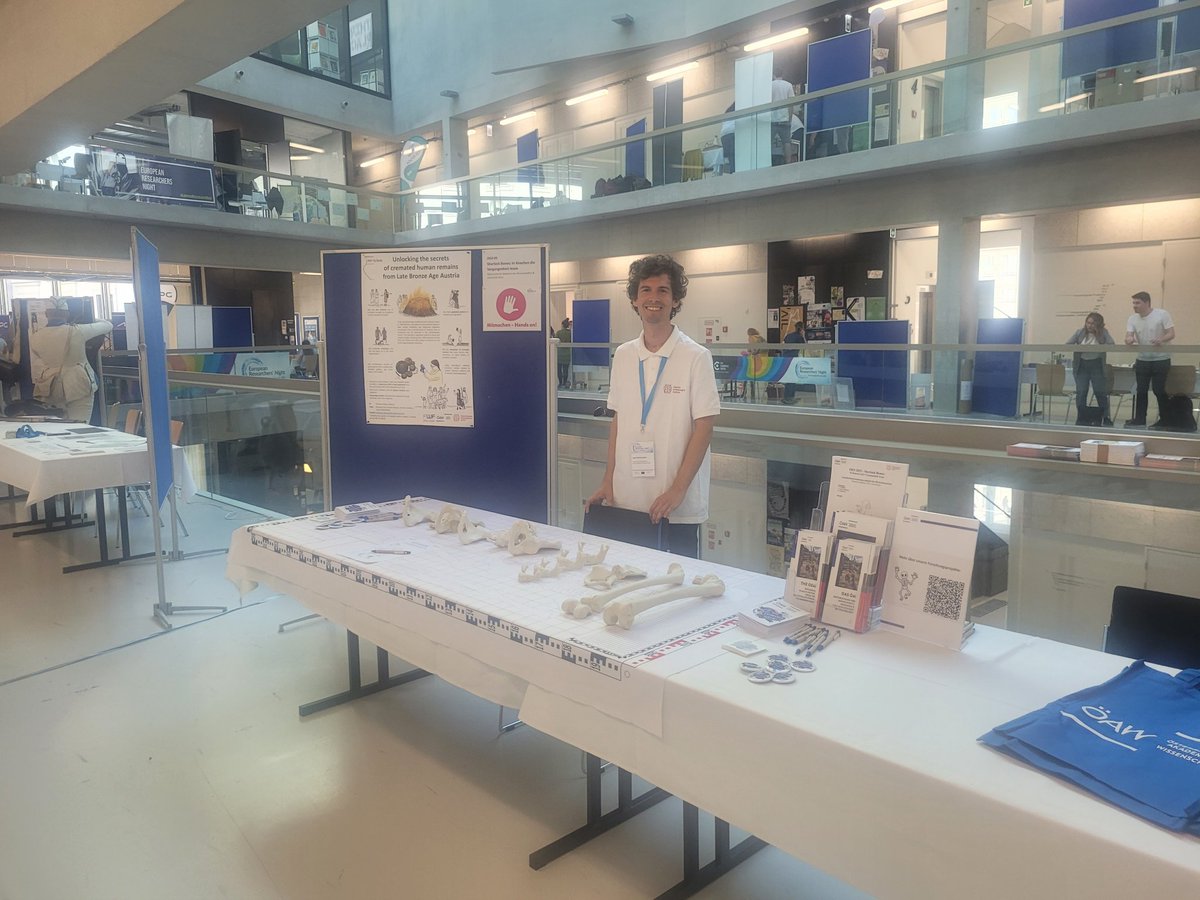 LukWaltenberger's tweet image. Come visit us at the European Researchers Night Vienna and learn more about our archaeological research projects. #EuropeanResearchersNight #oeaw #oeai