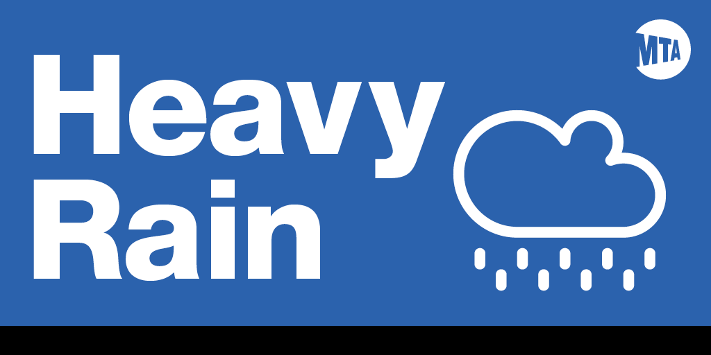 There is only extremely limited subway service available because of heavy flooding caused by rainfall. Service is suspended at many stations.

Check mta.info to see if service is running at your station.